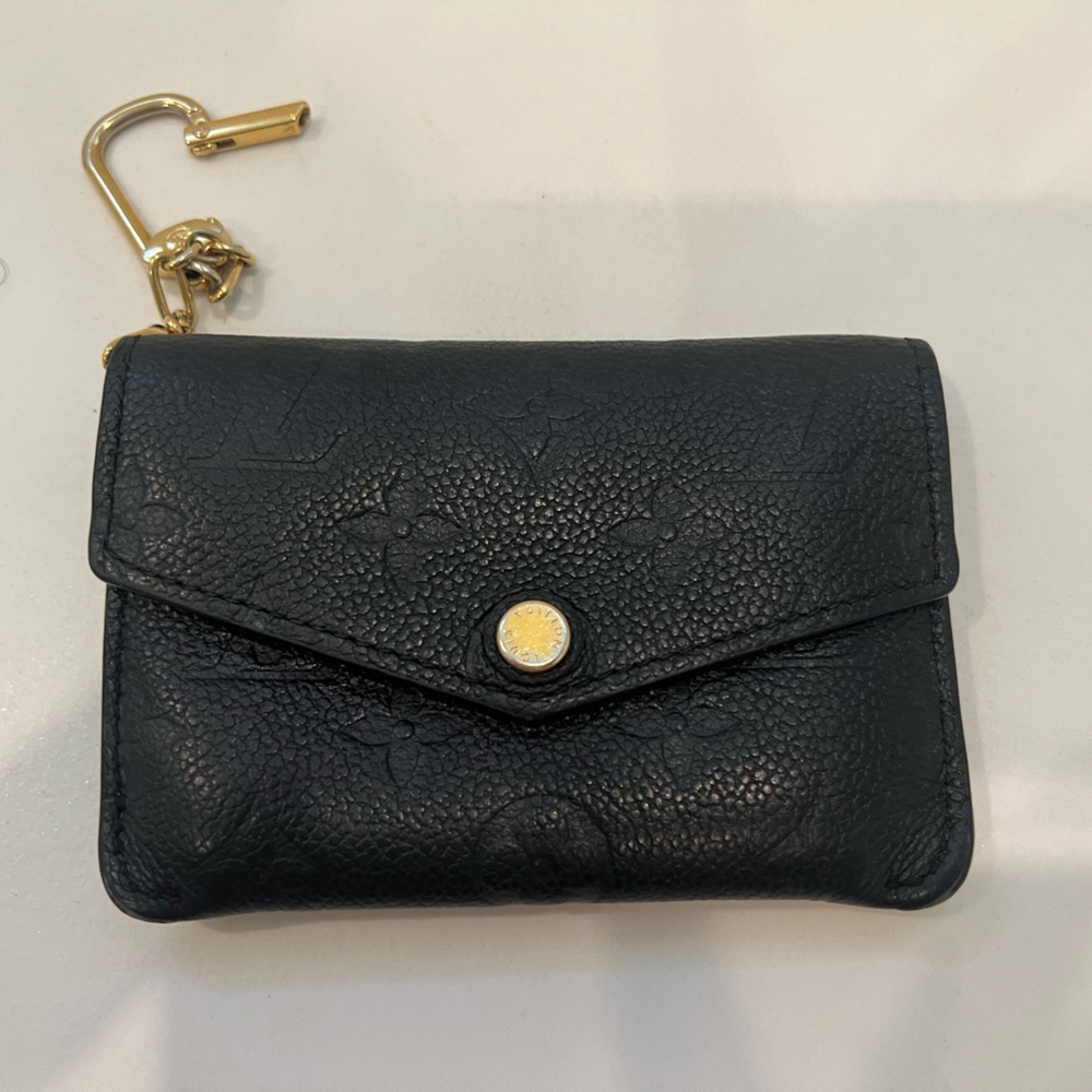 Louis Vuitton Empreinte Key Pouch Black